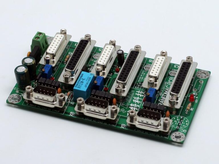 AC servo adapter plate is used to process the signal of the AC servo driver